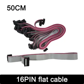 16-Pinowy płaski kabel taśmowy, 50 cm, P2, P3, P4, P5, P6, P8, P10 moduł led do wewnątrz i na zewnątrz pełnej kolorów led wyświetlacza, kabel do transmisji danych.  10