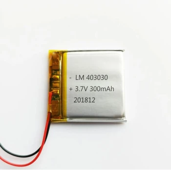 3,7 v 300 mah 403030 403029 akumulator Litowo-Jonowy polimerowy akumulator 2,0 mm Złącze JST  5