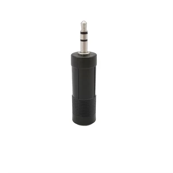 5szt 6,5 mm Żeński Wtyk Czarny Wtyk jack 3,5 mm Stereo Audio Converter Cable Złącze do Gitary Mikrofon MP3 Laptop  10