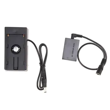Adapter do manekina LP-E12 + Akumulator płyta F970 dla EOSM M2 M10 M50 M100 M200  10