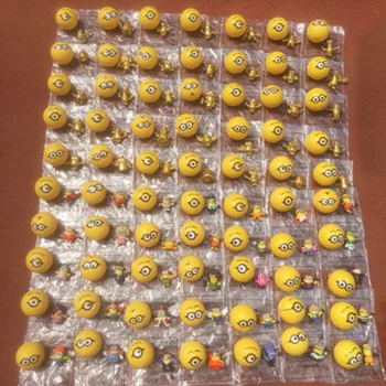 Anime Figurka Minionns Wielkie Oczy Słodkie Zabawki Kapsułka Podłe Lalki Dekoracja Plac Nawiązywanie Zabawki Dla Dzieci  10