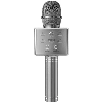 Bezprzewodowy Bluetooth Karaoke Mikrofon Mikro Mikrofon Do Śpiewu Telefon Domowy Telefon Komórkowy Dzieci Blutooth Kondensator Karoke Dziecko  10
