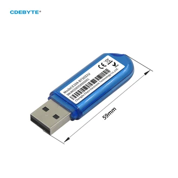 CDEBYTE Sniffer USB E104-BT5032U nRF52832 Bluetooth narzędzie do przechwytywania pakietów 2400 ~ 2480 Mhz 4dBm PCB 80 m MINI BLE4.2/BLE5.0  10