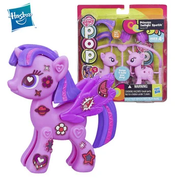 Figurki bohaterów Hasbro My Little Pony AnimeTwilight Sparkle Kawaii Makaronu Model Kolekcja Hobby Zabawki dla Dzieci, Prezenty Na Urodziny  10