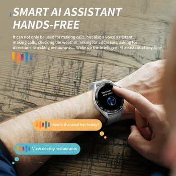 HW28 NFC Smart-Zegarek Dla Mężczyzn Bluetooth Połączenie Bezprzewodowe Ładowarki Asystenta Głosowego Sportowe Zegarek 2022 Inteligentny Zegarek Dla Android IOS HW28  10