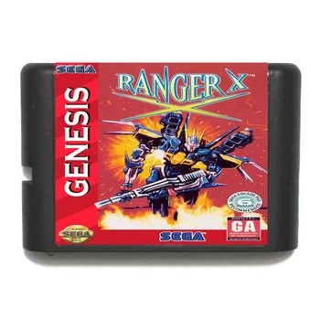 Mapa gry Sega MD - Ranger X NTSC-USA dla 16-bitowego gry kasety Sega MD Megadrive Genesis system  10