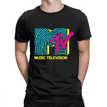 Mtv Music Television Koszulka Męska Z Długim rękawem fajne letnie t-Shirty Z Krótkim Rękawem t-shirt Bluzki Modne  4