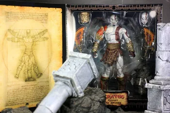 NECA God of War Gra Peryferia Duch Спартала Kratosa 18 cm Figurka Model Dekoracji, Kolekcja Zabawek dla Chłopca Prezent Świąteczny  10