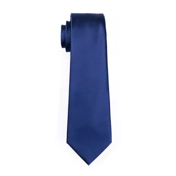 Niebieski Jednolity Krawat Jedwabny Ustawia Ślubny Biznes Krawat Na Imprezę vintage krawat FA-326  10
