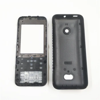 Nokia 208 kompletny zestaw obudowy telefonu Etui + angielska klawiatura i części zamienne do klawiatury w języku hebrajskim  10
