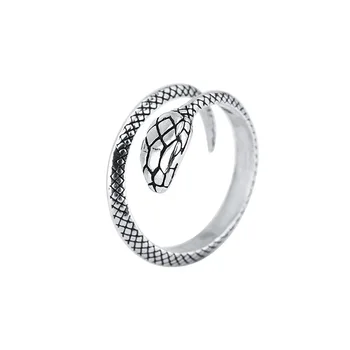 Osobowość Przesadzone Gotyckie Wąż Pierścienie Dla Kobiet Urocze Obrączki Biżuteria Dla Dziewczyn Otwarte Pierścień Na Palec 2022  5