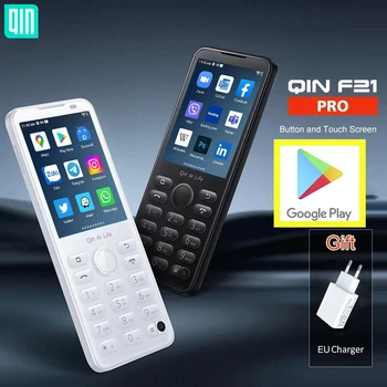 Qin F21 Pro Google Play Store Inteligentny ekran dotykowy telefonu Wifi 5G + 2,8 Cala 32 GB 64 GB Bluetooth 5,0 480 * 640 Duoqin Android 11 Telefon  10