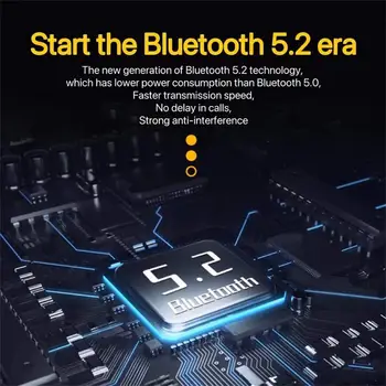 TWS słuchawki Bezprzewodowe Bluetooth-kompatybilny zestaw słuchawkowy 5.2 z niskiej latencji, Двухрежимные gier słuchawki ze sterowaniem dotykowym, Sportowy zestaw słuchawkowy  5