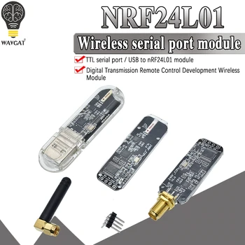 USB NRF24L01 + 2,4 G bezprzewodowy moduł transmisji danych 2,4 Ghz NRF24L01 zaktualizowana wersja TTL NRF24L01 Dla Arduino  10