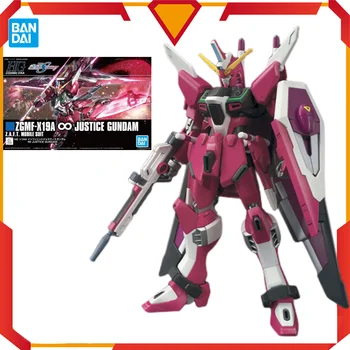 W przypadku Bandai Oryginał HGCE 231 1/144 ZGMF-X19A Justice Gundam SEED Joint Ruchoma Figurka Kompletny Model Kolekcjonerskie Zabawki  10