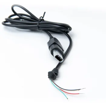 Wymienny Kabel o długości 1,5 m, 5-pin stykowe sterownika do kontrolera Xbox, przewód połączeniowy do konsoli  10