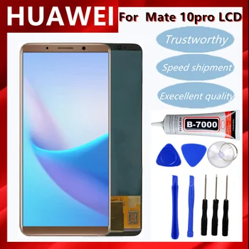 Wyświetlacz Huawei Mate 10 Pro wyświetlacz LCD ekran dotykowy Digitizer Kompletny Huawei Mate10 pro BLA-L09 BLA-L29 ekran wyświetlacza  10