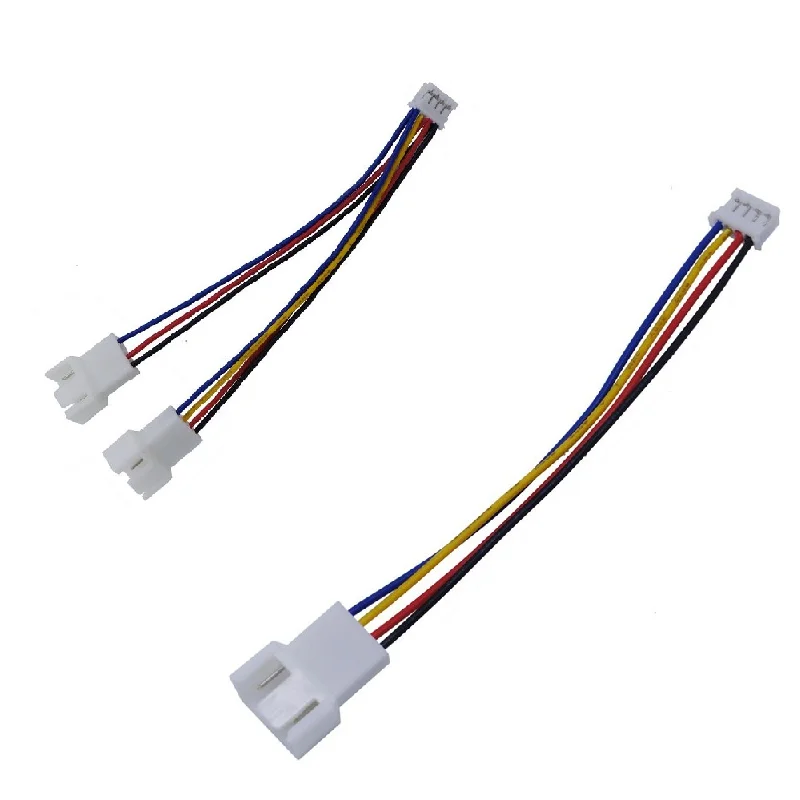 2szt 4-pinowy kabel-adapter wentylatora, Konwersja przedłużaczy, karta VGA mirco 4pin mini 4pin wentylator, 11 cm, możliwość regulacji temperatury