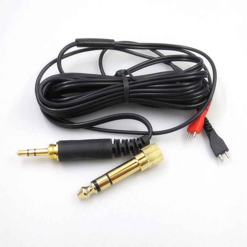 Wymienny kabel o słuchawek Sennheiser HD25 HD25-1 HD25-1 II HD25-C HD25-13 HD 25 HD600 HD650