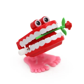 5 szt. Zabawki Kreatywne Stomatologiczne Prezent Sprężynowe Plastikowe Zabawki do Zębów Skoki Zębów Łańcuch dla Dzieci Stomatologiczne Zabawki na Prezent  5