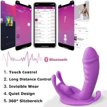 Dildo Wibrator Sex Zabawki dla Kobiet, Masturbator Bluetooth APLIKACJA Pilot Zdalnego Sterowania seksualne zabawki Wibrator kobiet Seks-zabawki dla Dorosłych 18  5